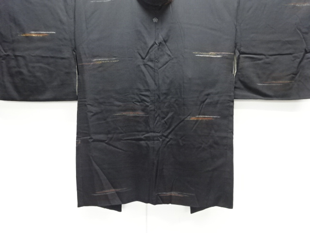 JAPANESE ANTIQUE HAORI / TAISHO ROMAN STYLE / URUSHI / WOVEN MIST